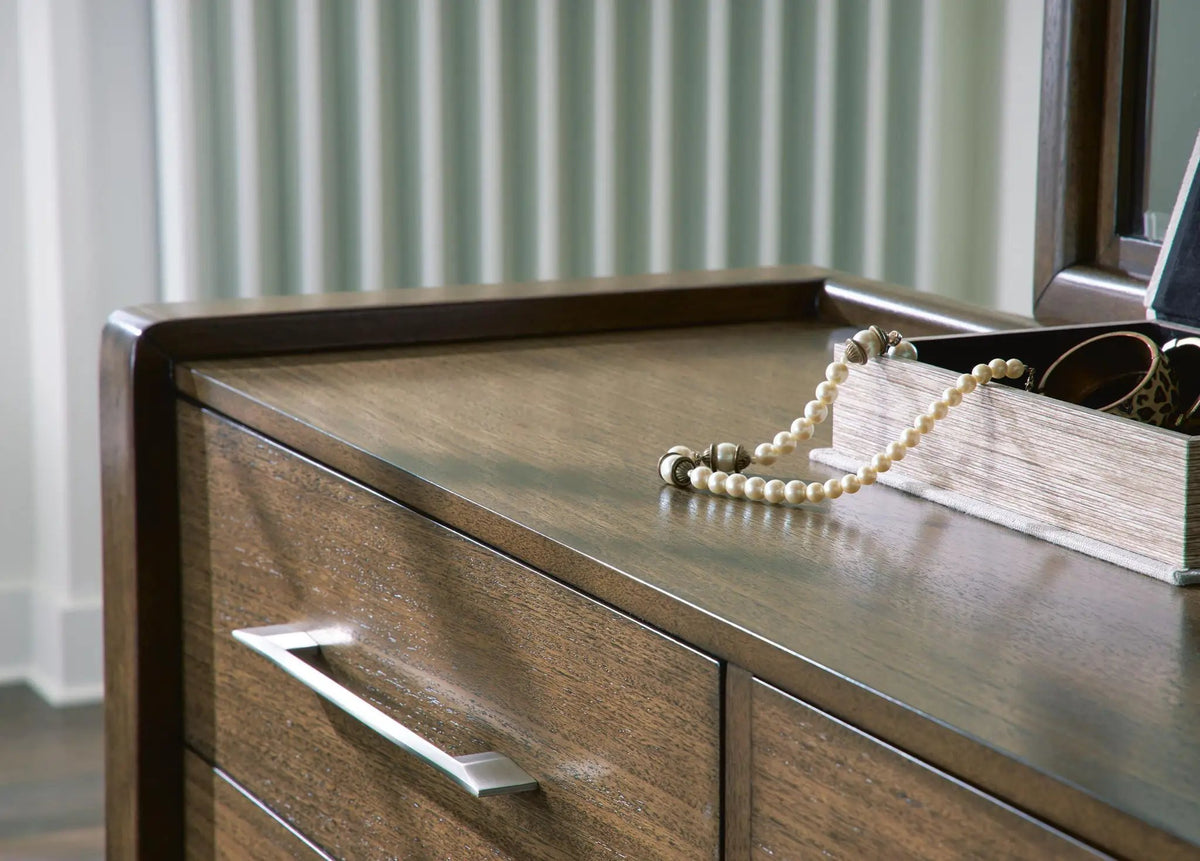 Dresser | Contemporary Design | Eucalyptus Wood | Gallery Rail Handles