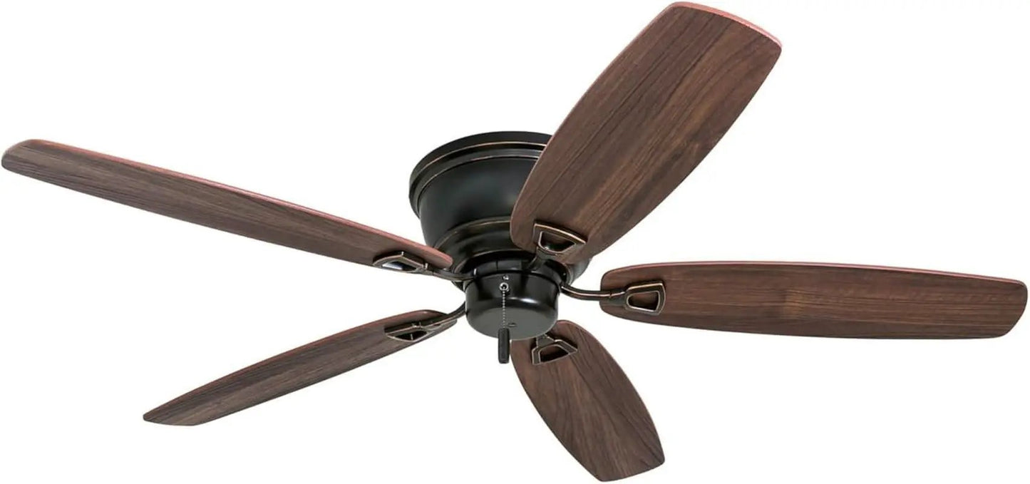 Oil Rubbed Bronze 52 Inch Ceiling Fan Reversible Motor from PriceLows™