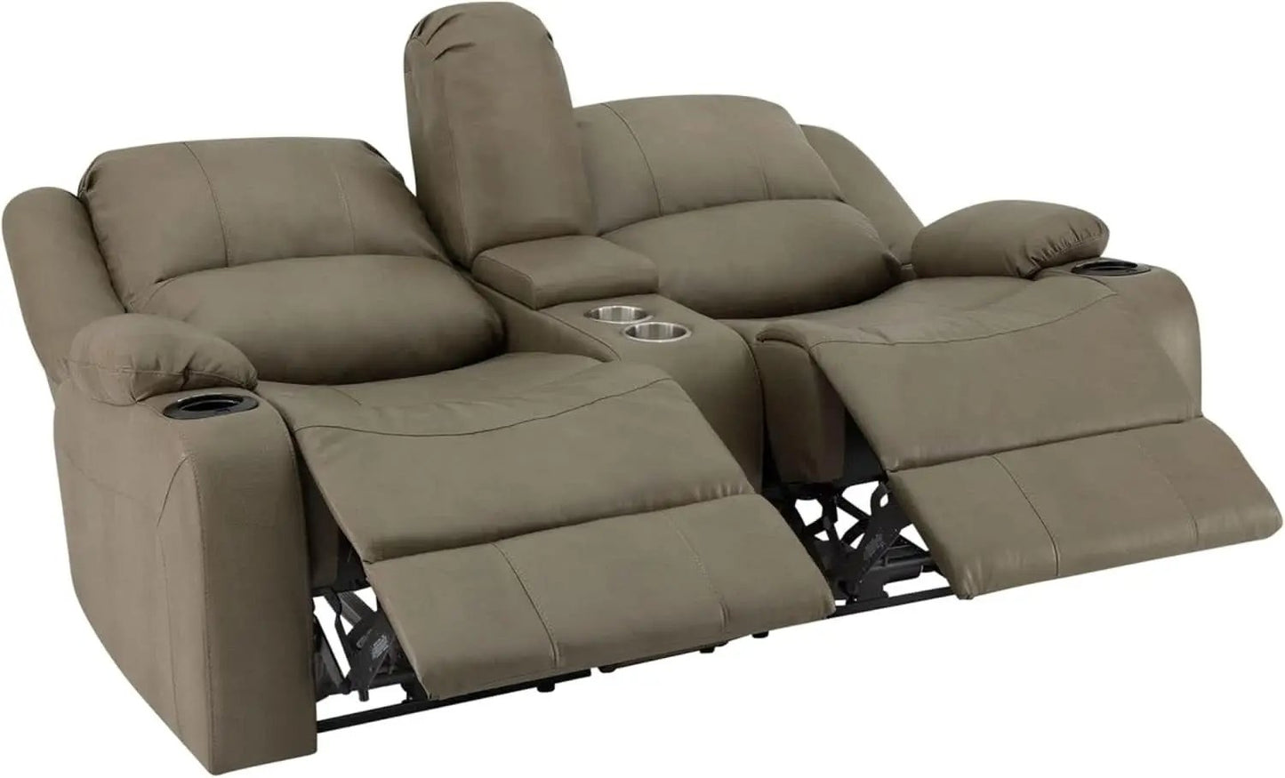 67 Inch Putty Powered RV Wall Hugger Recliner Sofa from PriceLows™