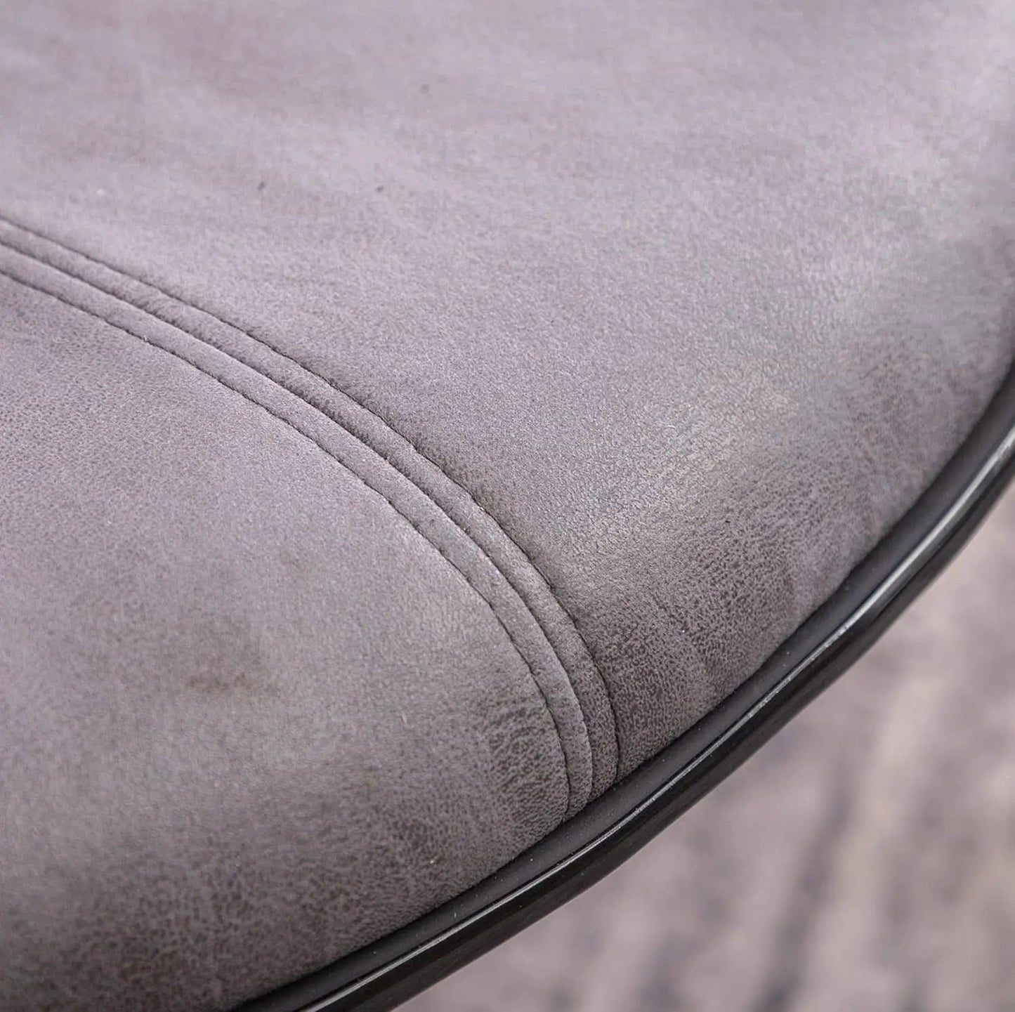 Weathered Gray Upholstery Adjustable Swivel Barstools Set from PriceLows™