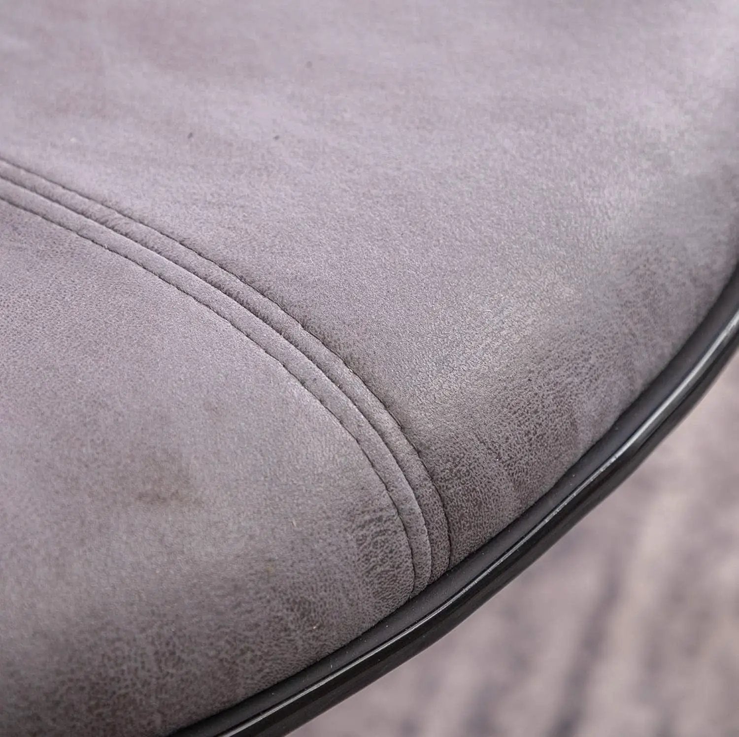 Weathered Gray Upholstery Adjustable Swivel Barstools Set from PriceLows™