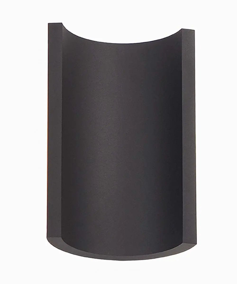 LED Outdoor Wall Sconce | 2 Light | Solid Aluminum | Bronze 5 Inch Height