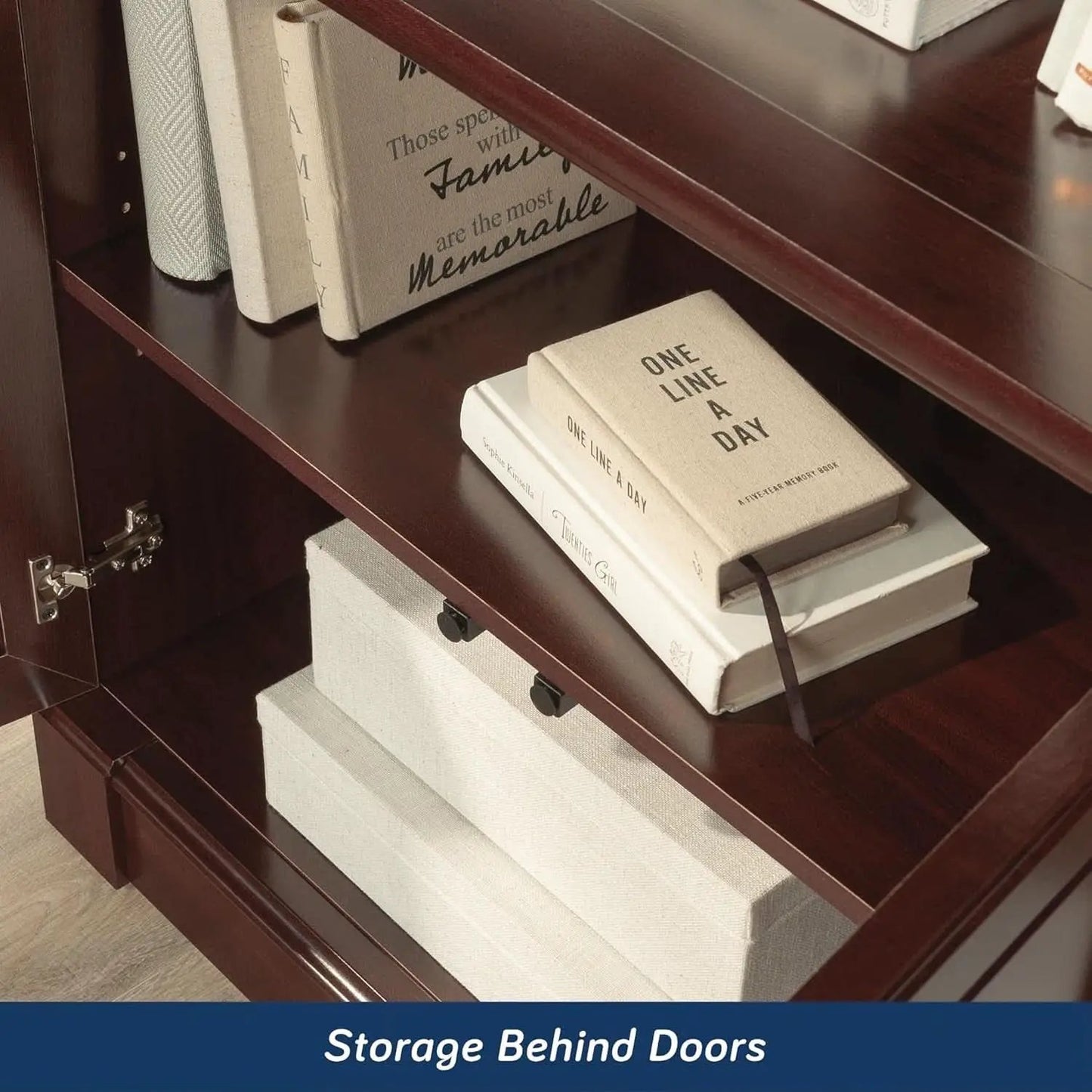 Palladia Select Cherry Bookshelf With Adjustable Shelves from PriceLows™