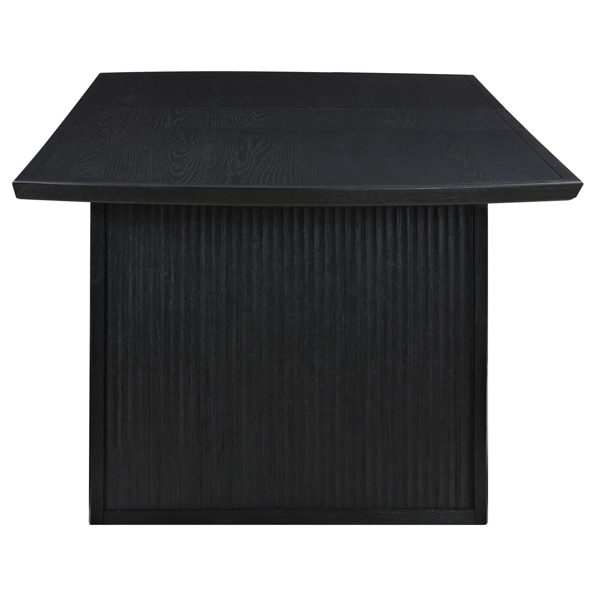 Brookmead 100-inch Extension Leaf Dining Table | 82 x 44 x 30.25 in | Wood | Black