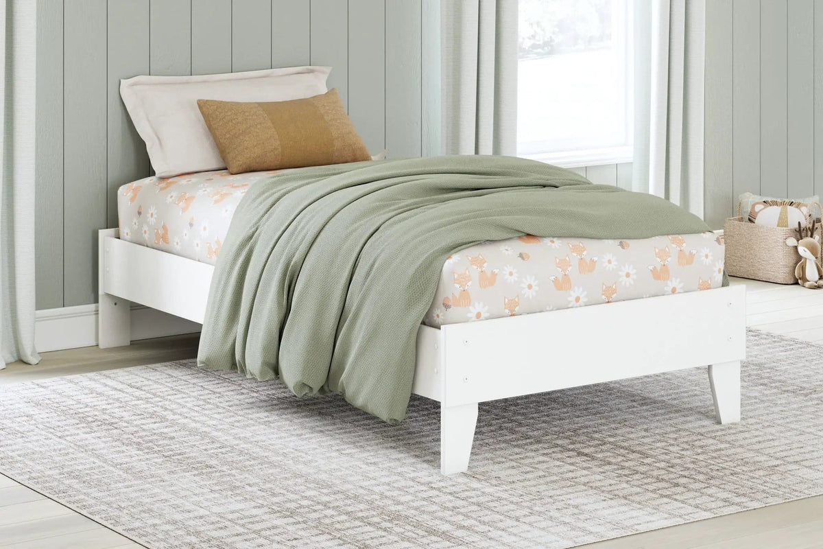 Hallityn Platform Bed | 2 Pieces | Bedroom Furniture | Bedroom