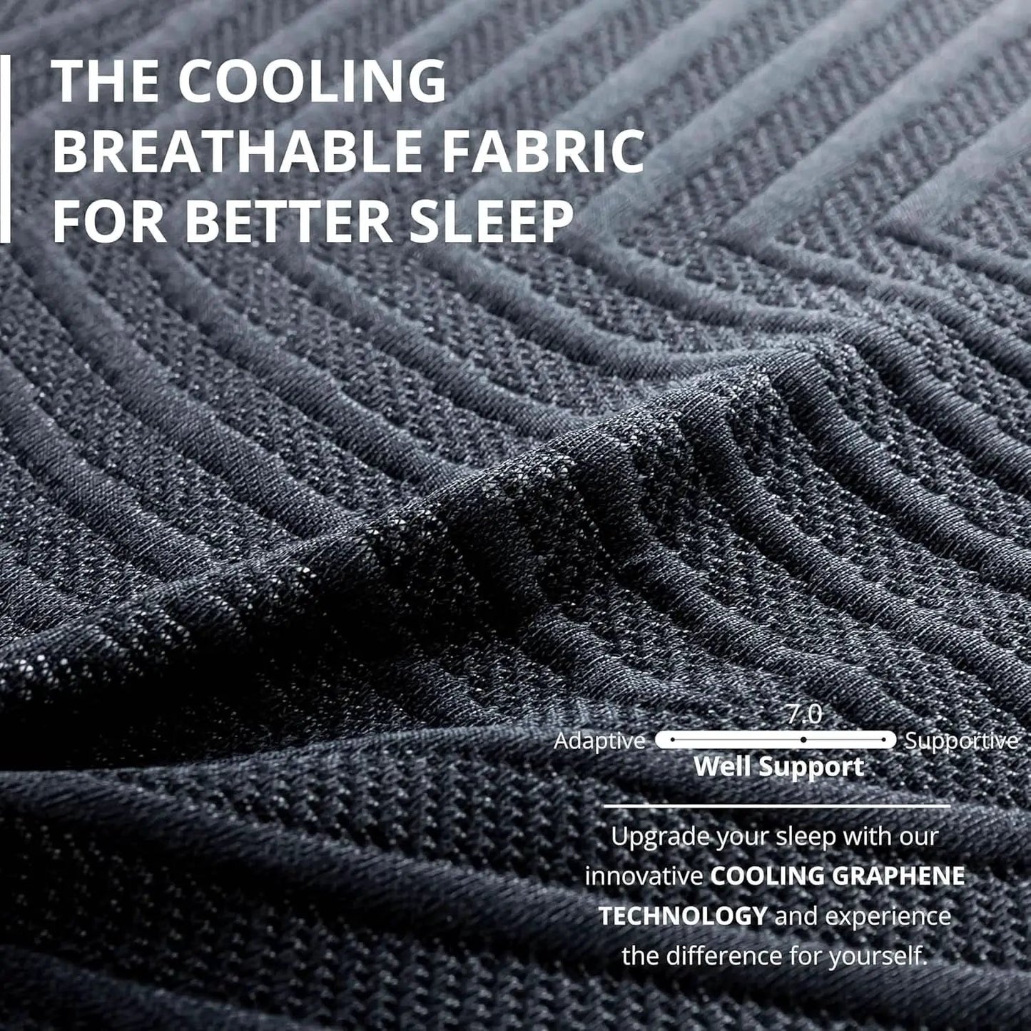 60X80X14 Memory Foam Mattress Featuring Copper Gel from PriceLows™