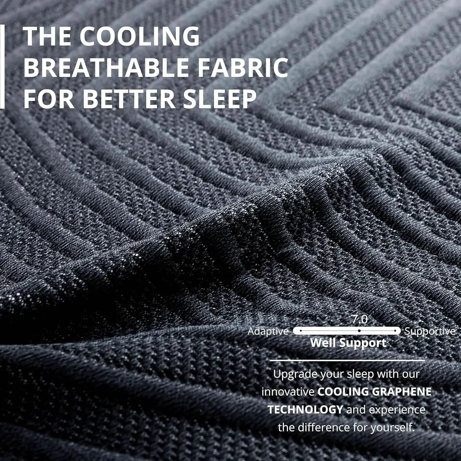 60X80X14 Memory Foam Mattress Featuring Copper Gel from PriceLows™