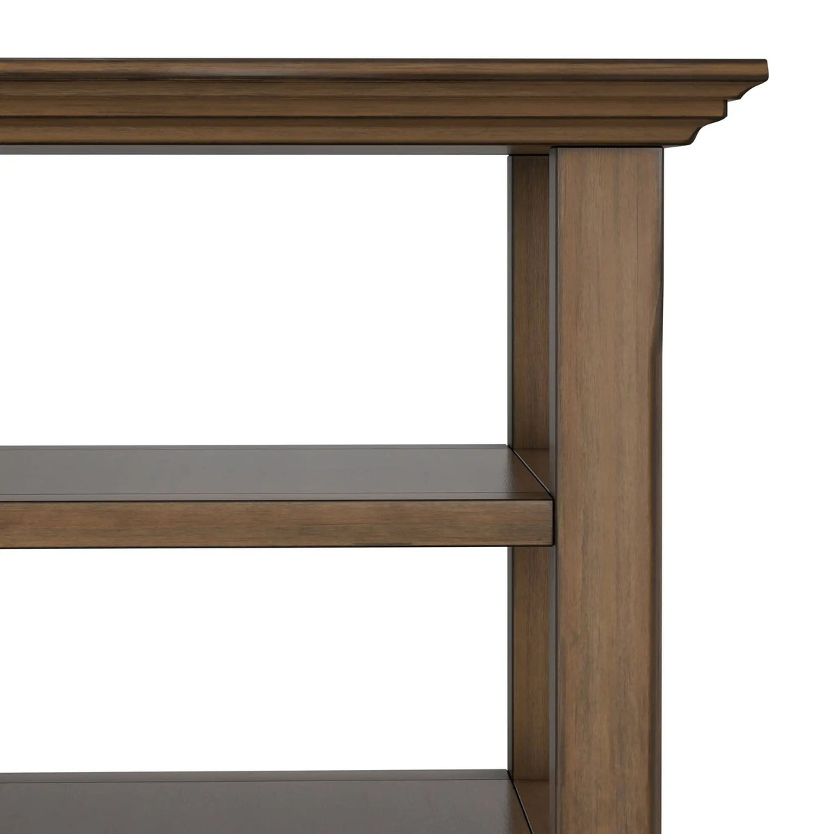 Acadian Transitiona End Table | 19 x 19 x 20 in | Solid Wood | Living Room