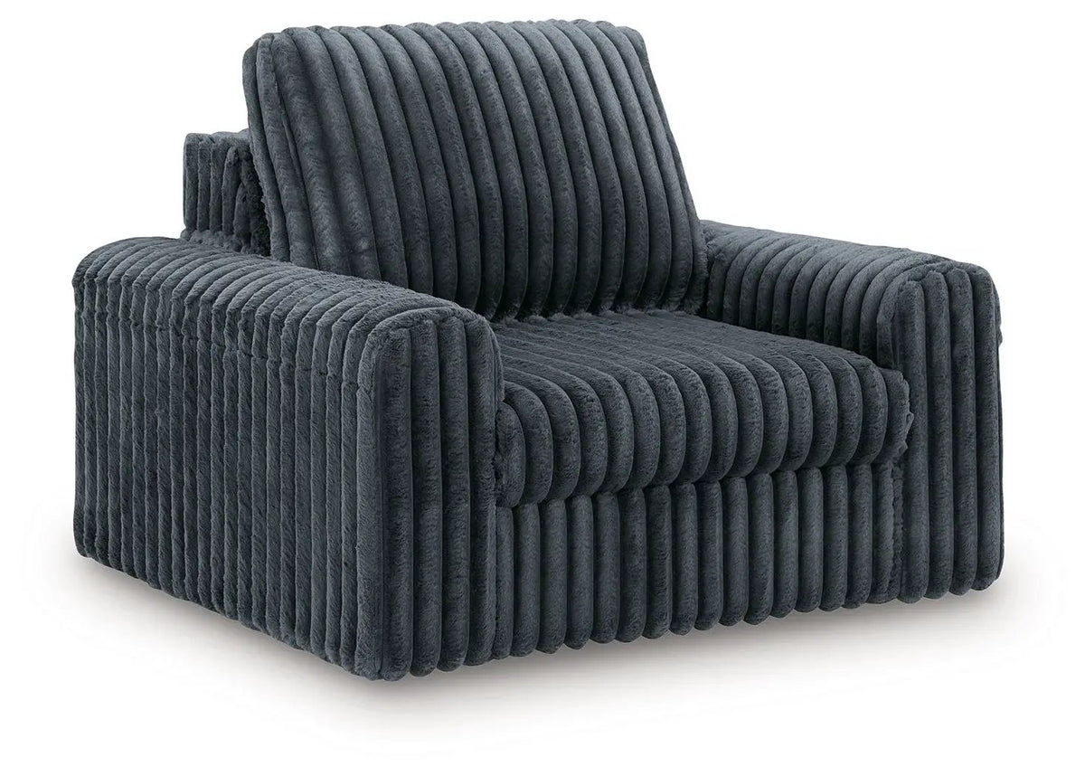 HamlinBay Power Gliding Chaise | Loose Back Cushion | Large Shaped Arms | Power Glide Function