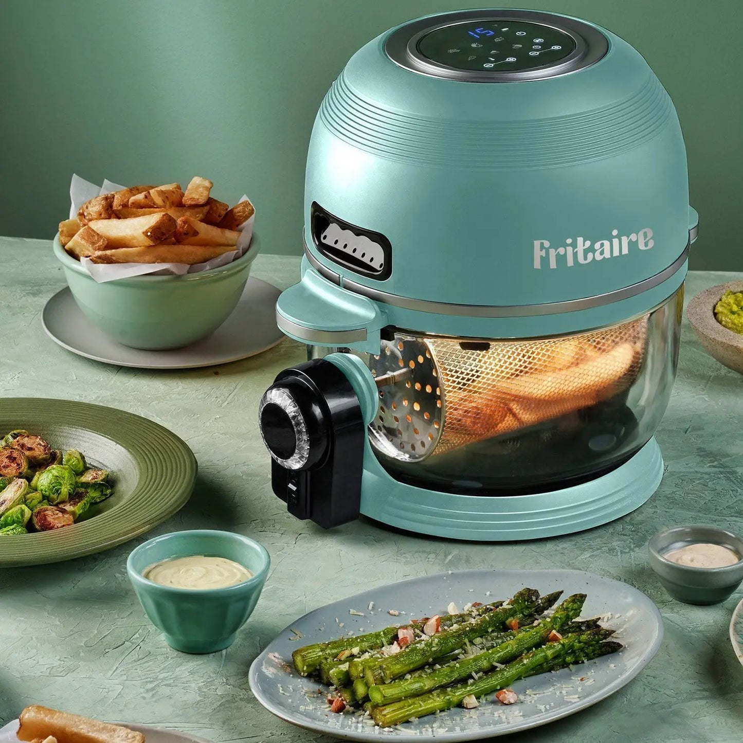 Self-Cleaning Air Fryer™ & Non-Toxic Air Fryer™ - Sage Green from PriceLows™