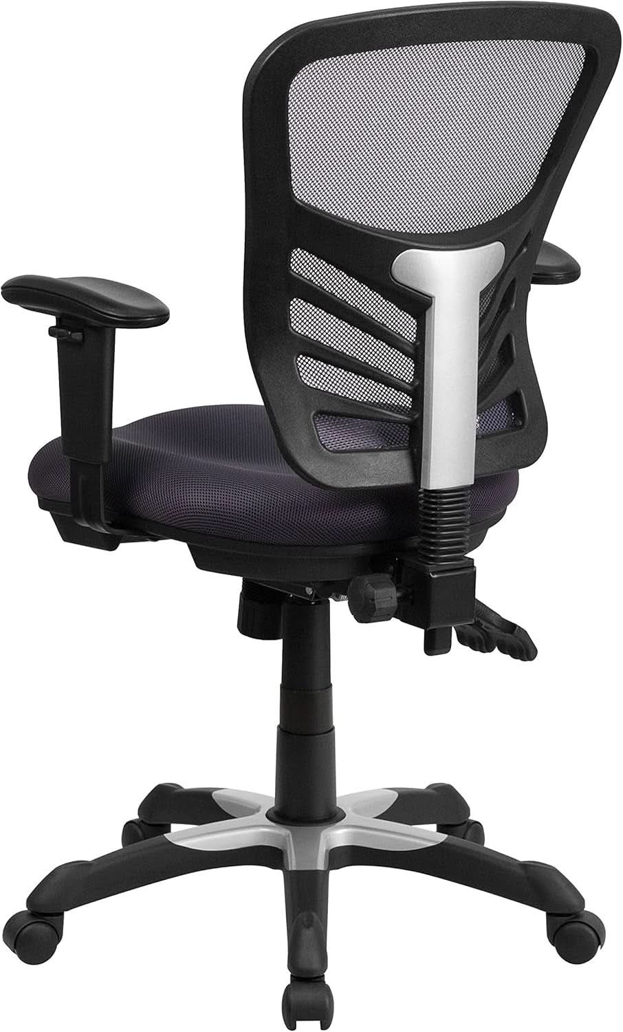 Nicholas Mid-Back Ergonomic Mesh Office Chair Dark Gray from PriceLows™