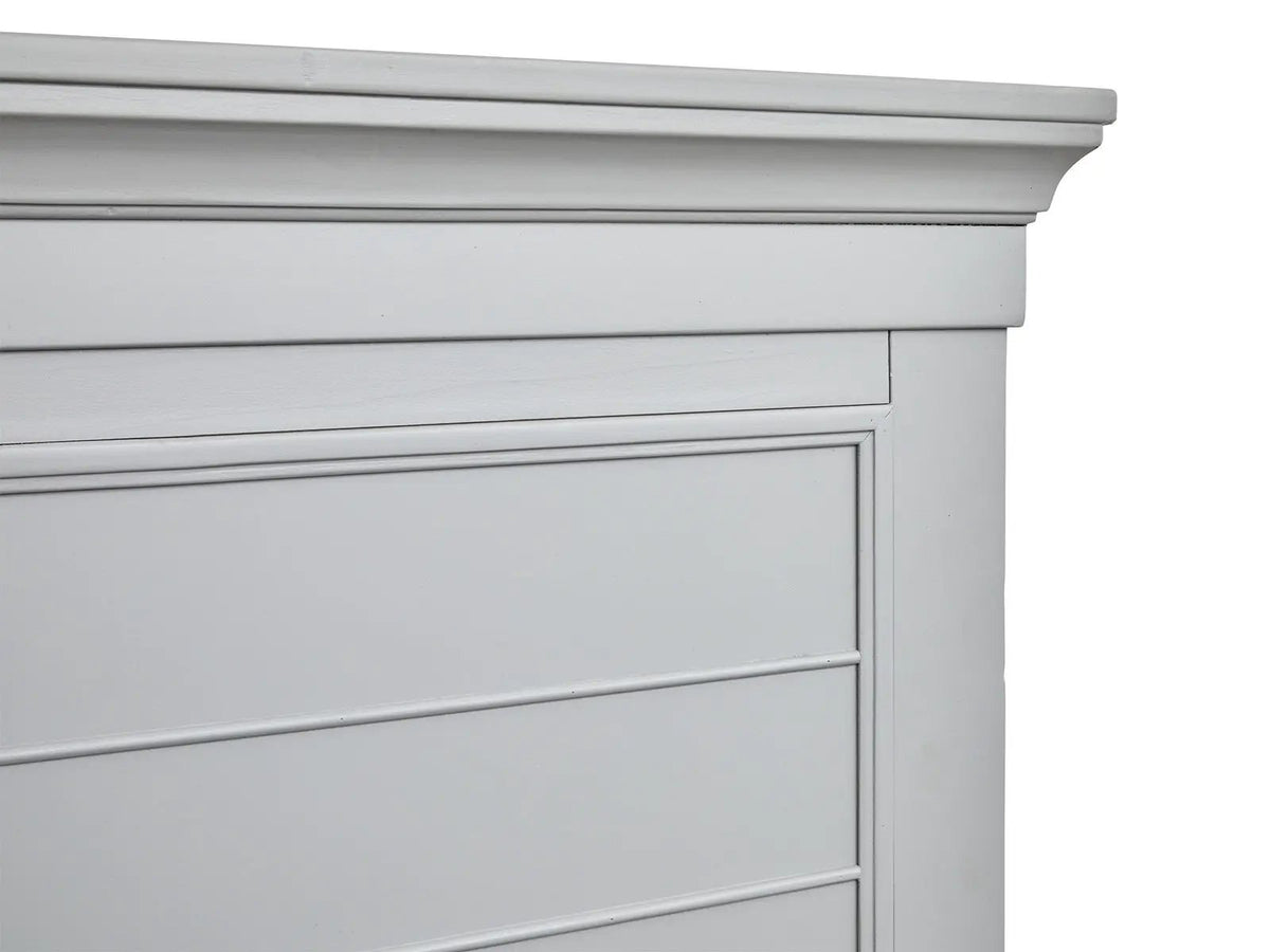 Charleston Panel Storage Bed | Transitional Style | Clean Shapes Crisp Lines | 88.63 Inch Length