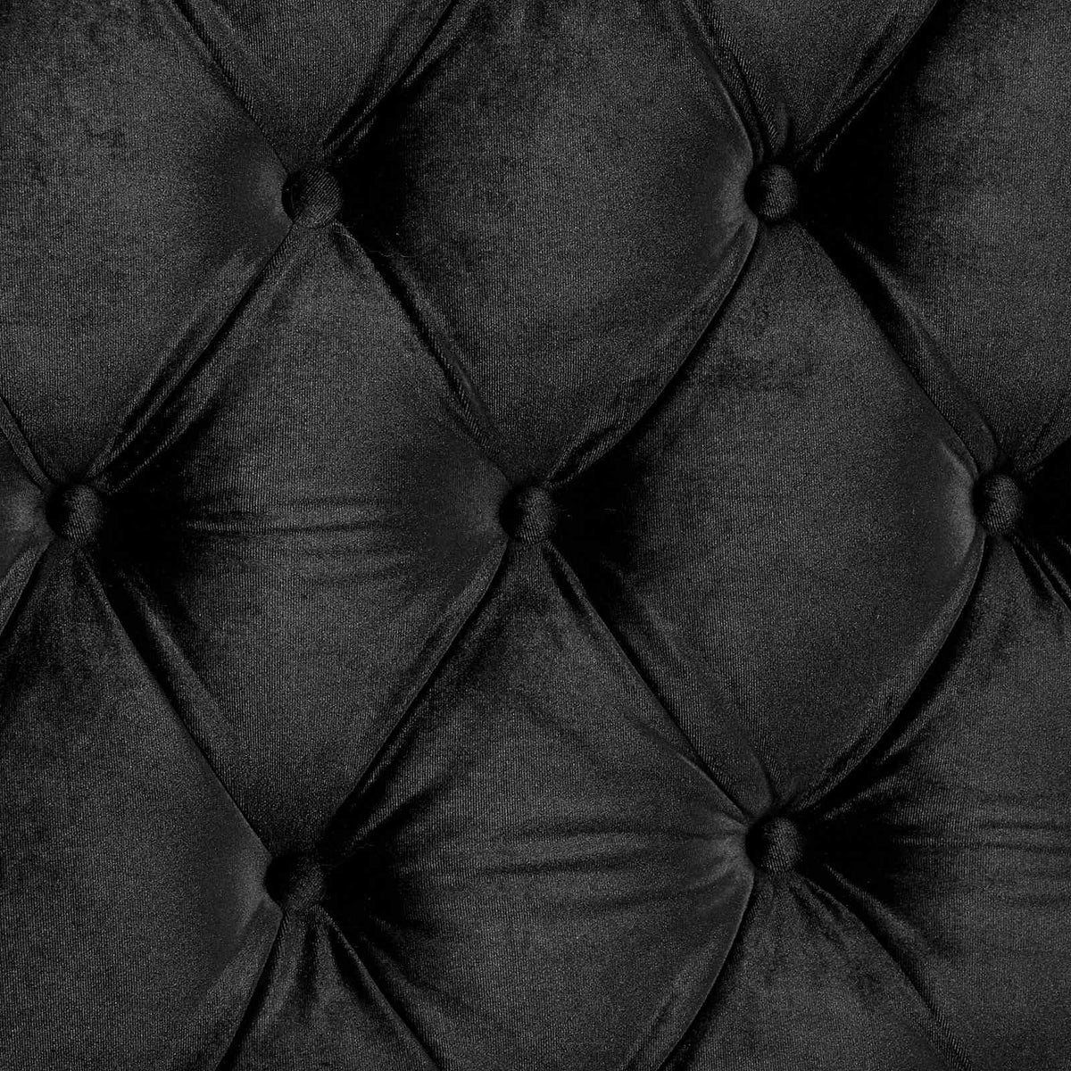Tufted Platform Bed | Oversized Headboard | Fully Upholstered Frame | Glam Design