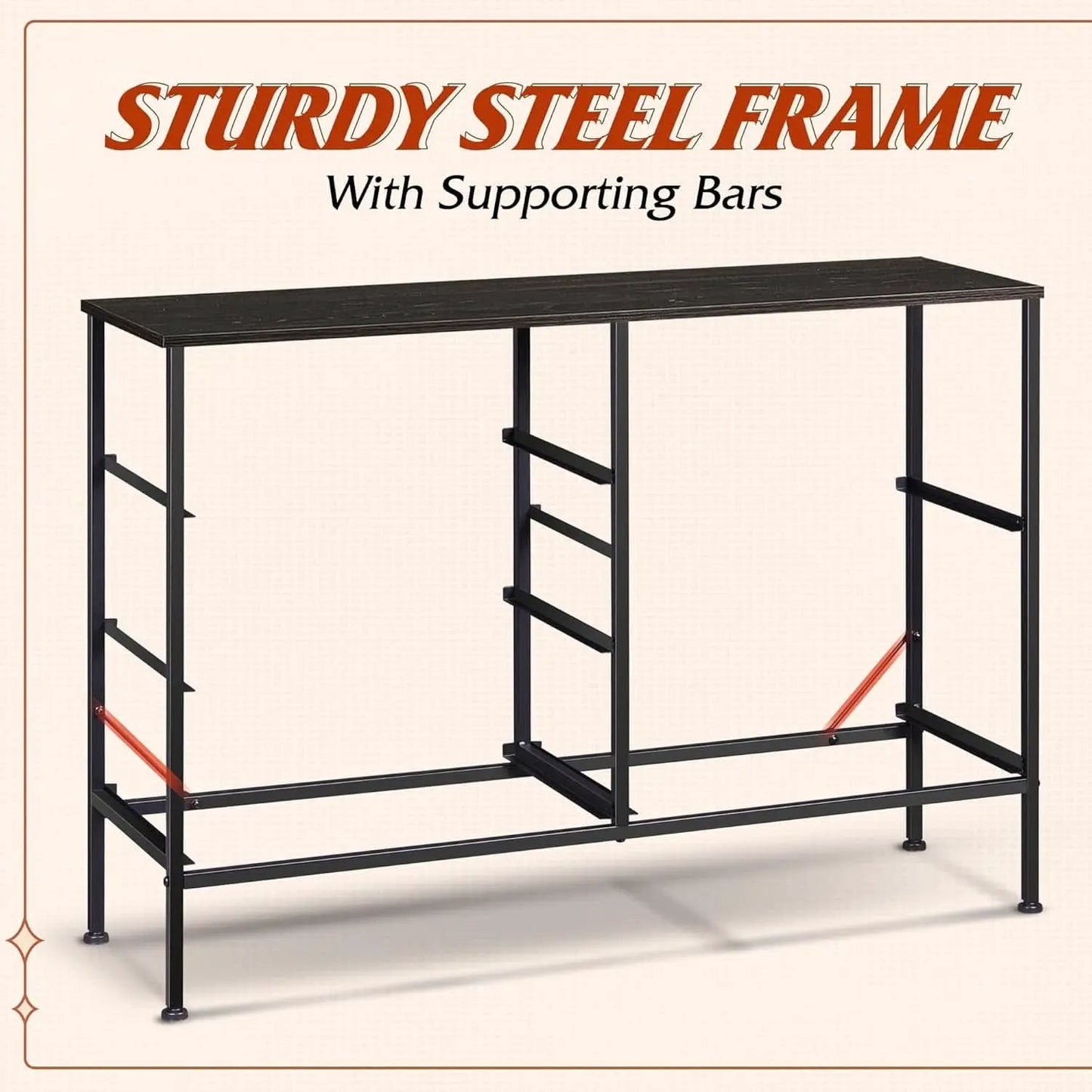 Fabric Dresser With 5 Drawers Charcoal Black Wood Grain from PriceLows™