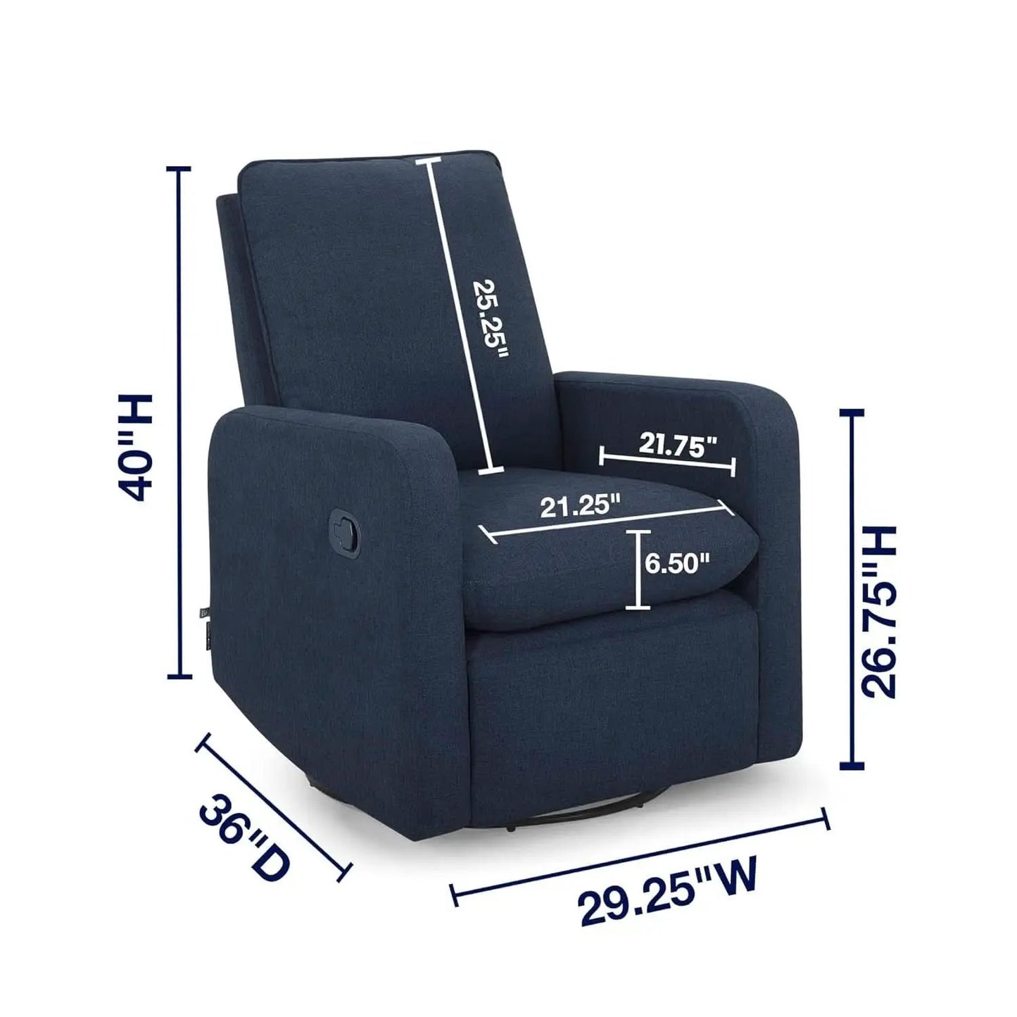 Babygap Cloud Recliner Sailor Livesmart Evolve Fabric from PriceLows™