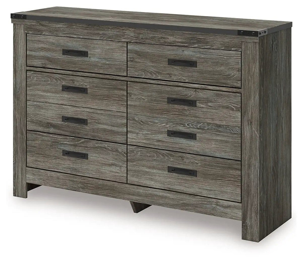 Frandern Bookcase Panel Bedroom Set | 4 Piece Bedroom Set | Metal | Bedroom