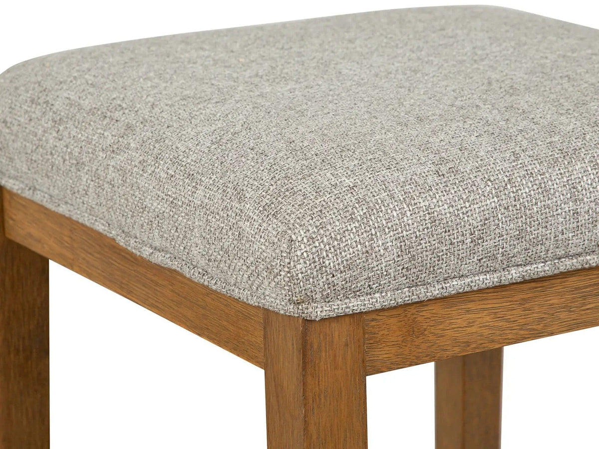 Lindon Upholstered Stool | 2 Pieces | Living Room Furniture | Living Room