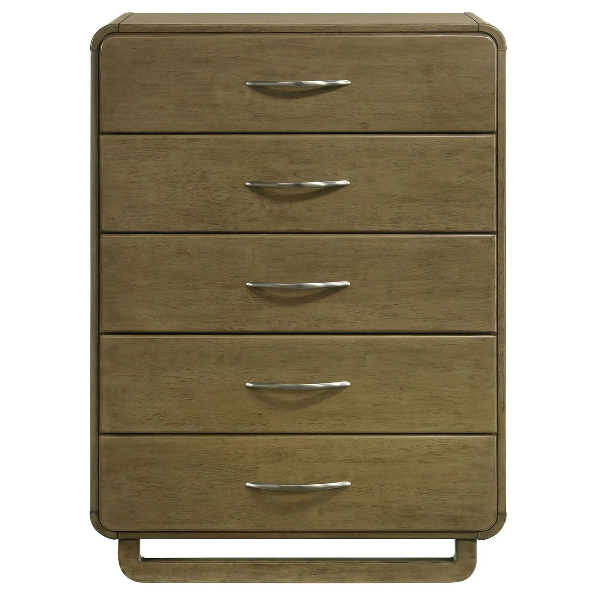Amsbury 5-drawer Chest of Drawers Nutmeg | 35.5 x 19.75 x 49.75 in | 5-Drawer | Bedroom