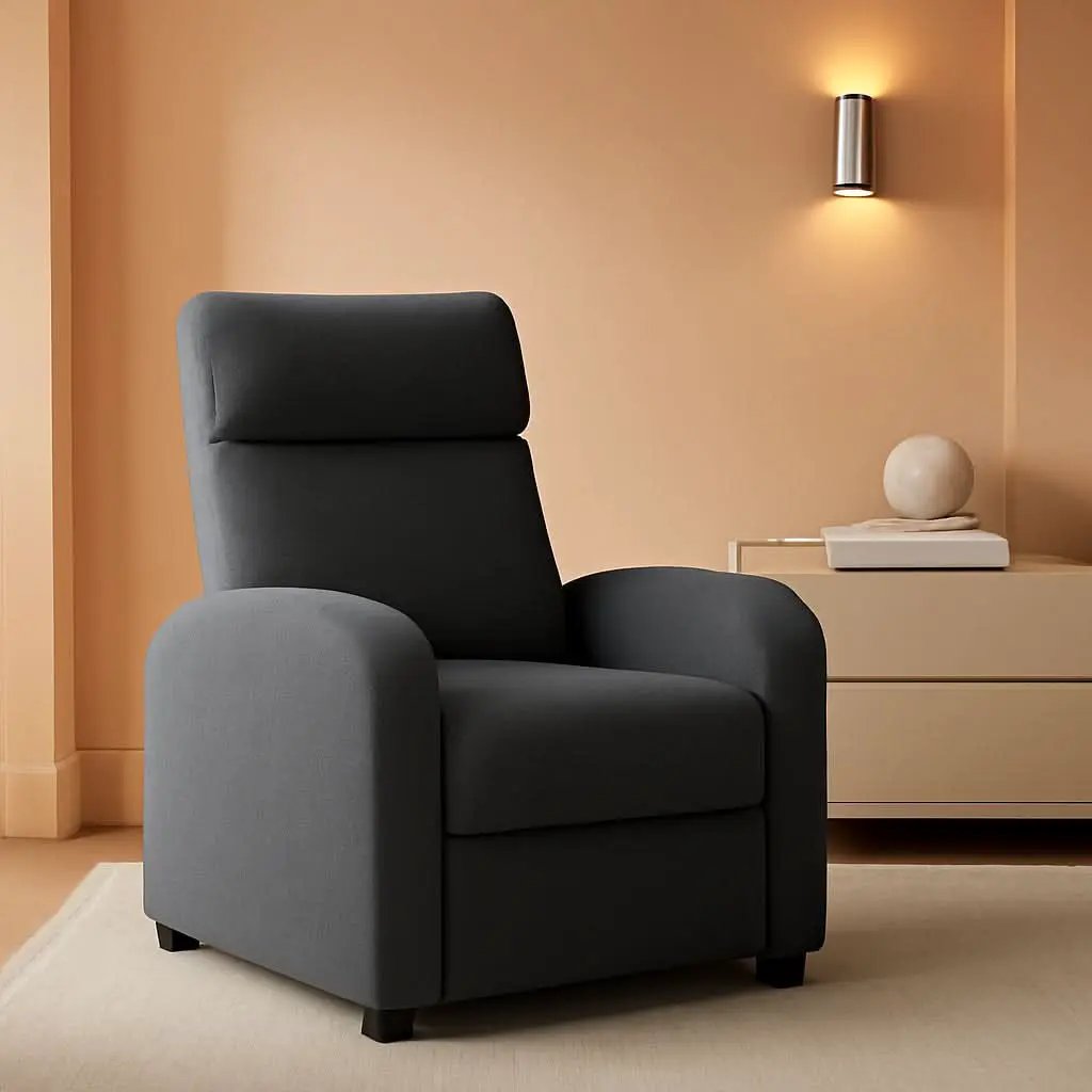Modern Recliner Sofa With Thick Cushions For Living Room from PriceLows™