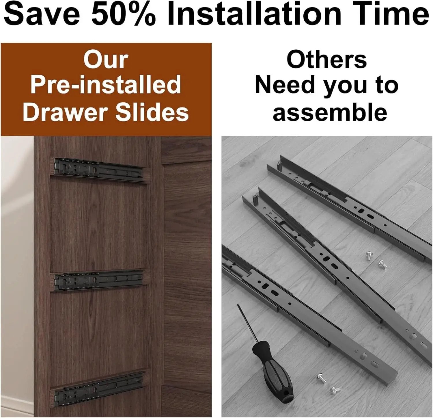 55-Inch Dresser With Integrated Charging Station USB from PriceLows™