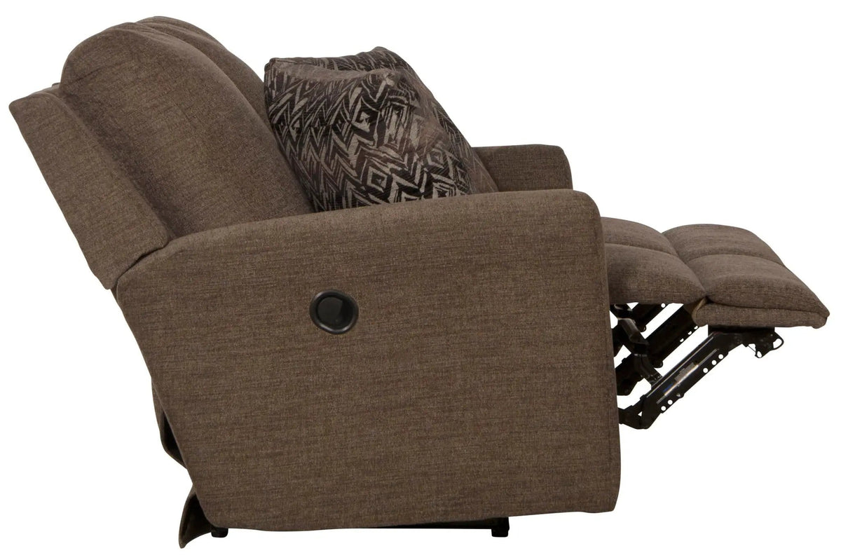 Calvin Reclining Loveseat | 4 Pieces | Chenille & Fabric | Living Room