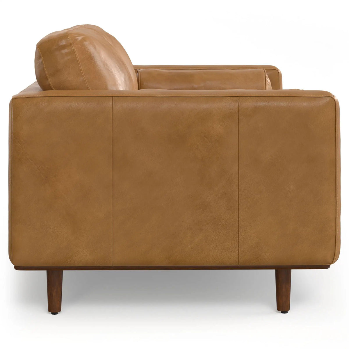 Morrison Upholstered Sofa | Recycled Blend Fabric | Single Bench Seat Cushion | 72 Inch Length