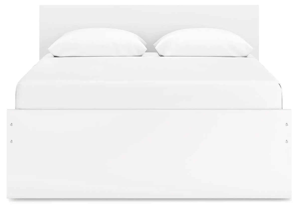 Onita Panel Platform Bed | Minimal Design | Ultra-Clean Lines | Easy-Elegant Solid Finish