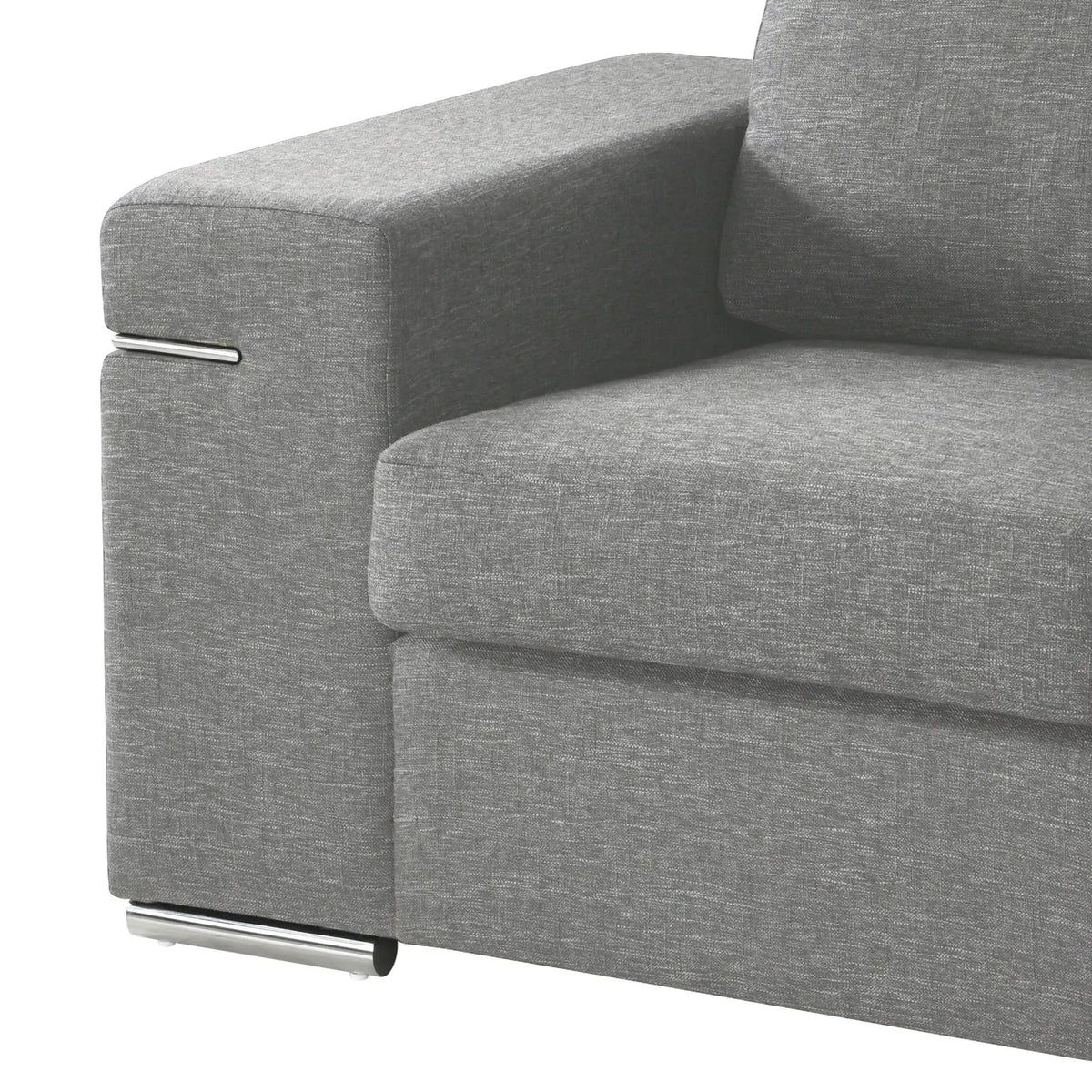 Gianna Fabric Arm Chair | 2 Pieces | Fabric & Metal | Living Room