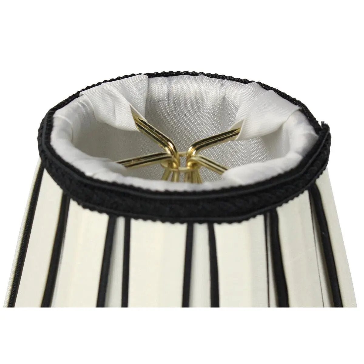 Clip On Lampshade | 5X5 Inch | Eggshell Color | Set Of 6