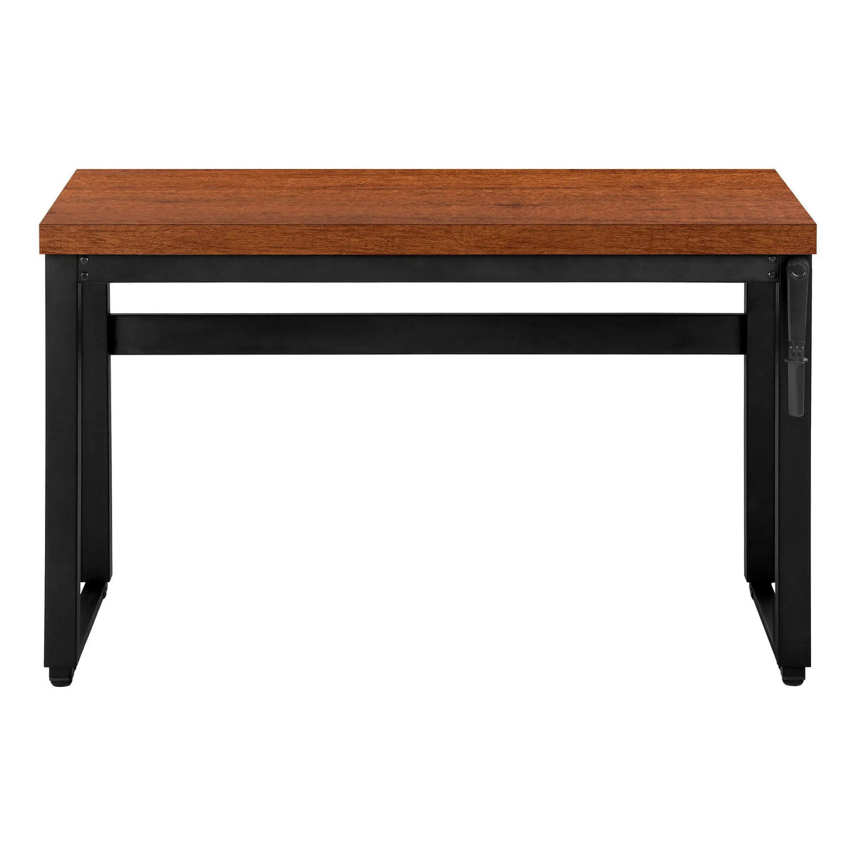 Adjustable Standing Computer Desk | 47.25 Inch Width | Thick Panel Tabletop | Contemporary Design