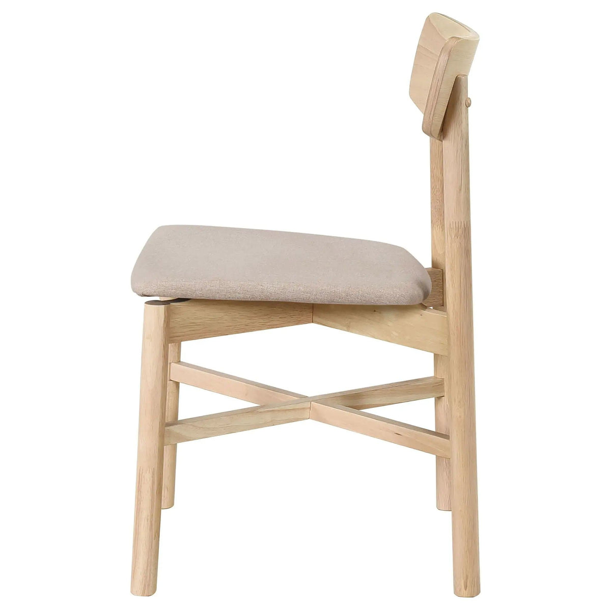 Parkridge Dining Side Chair White Washed (Set of 2) | 18.75 x 20.75 x 31.5 in | Engineered Wood | Dining Room