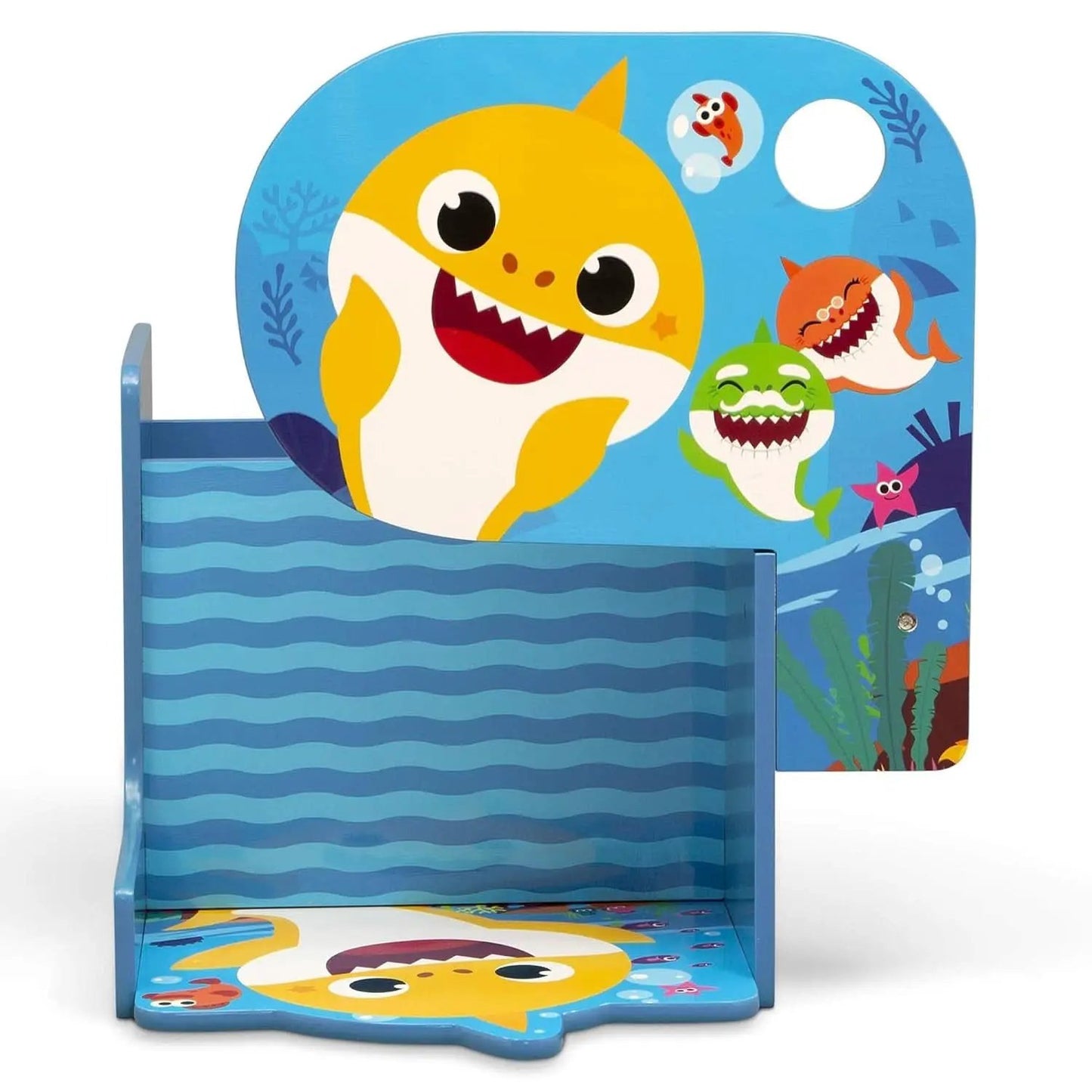 Baby Shark Kids Desk Chair With Storage Bin For Learning from PriceLows™
