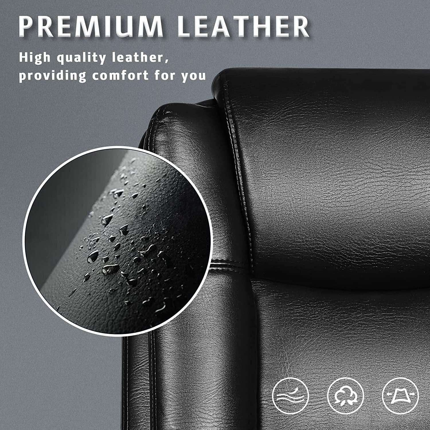 Ergonomic High Back Office Chair for Big and Tall Managers from PriceLows™