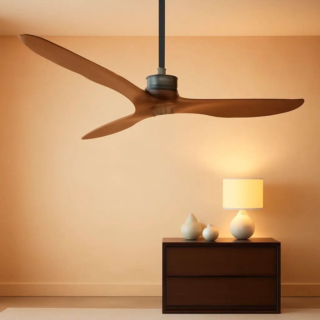 52 Inch Low Profile Ceiling Fan With Remote Indoor Outdoor from PriceLows™