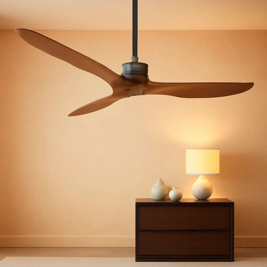 52 Inch Low Profile Ceiling Fan With Remote Indoor Outdoor from PriceLows™
