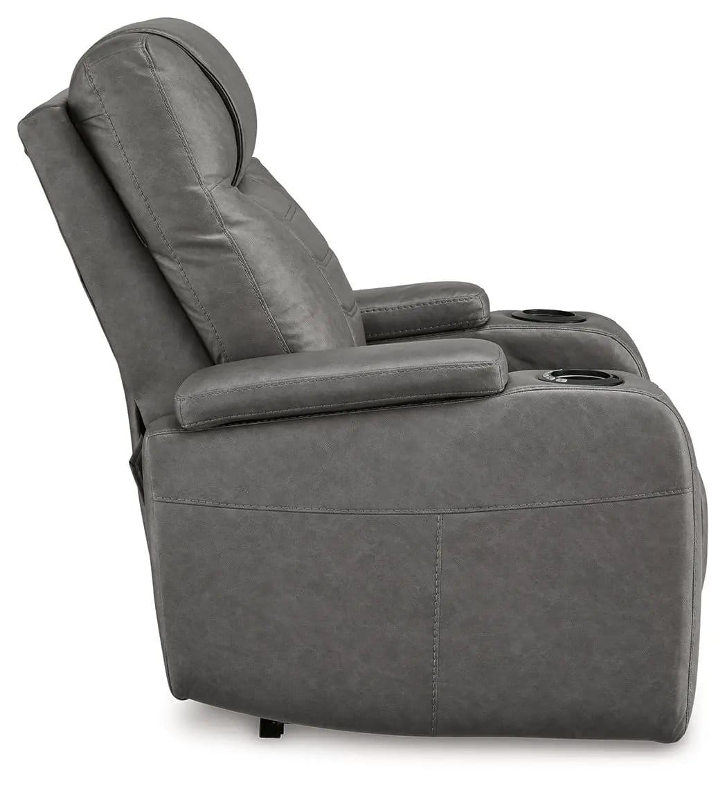 Schooner Rocks Power Recliner / Adj Headrest Reclining Chair | 2 Pieces | Living Room Furniture | Living Room