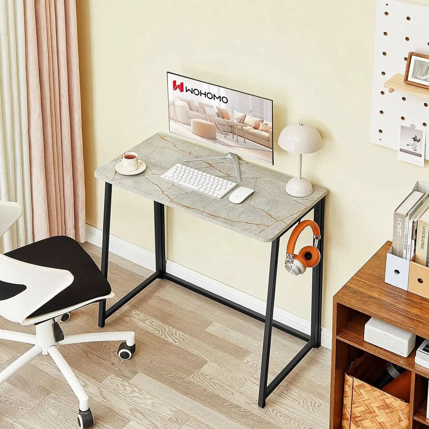 Small Foldable Computer Desk For Home Office Everyday Use from PriceLows™