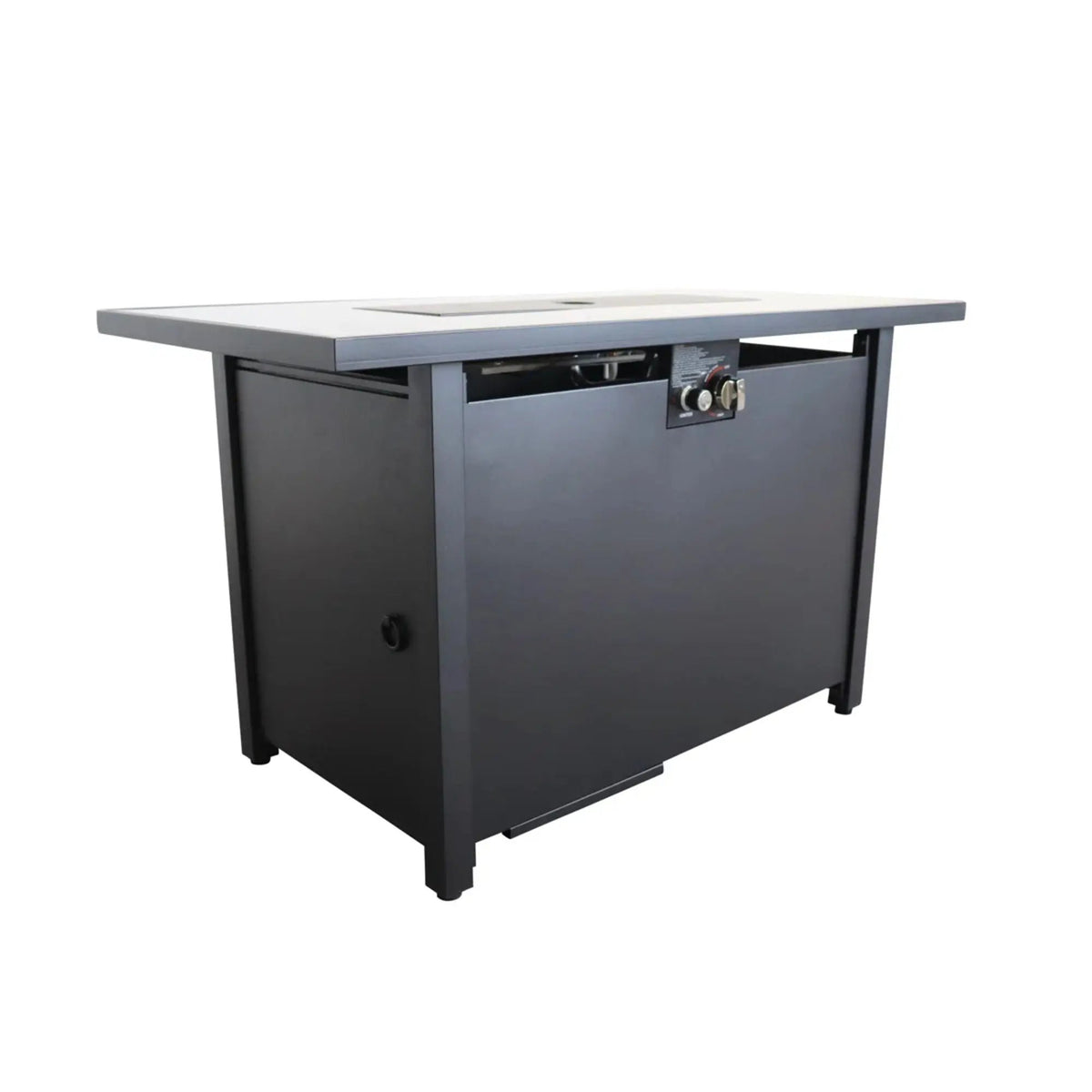 Rectangular Fire Pit | Heavy Steel Frame | Wood Burning