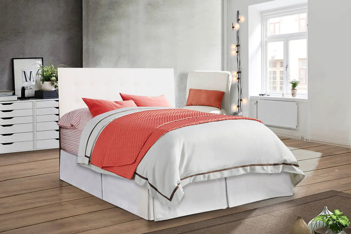 Super Nova Upholstered Headboard | Soft Panel | Adjustable Height 41 To 53 Inch | Neutral Color
