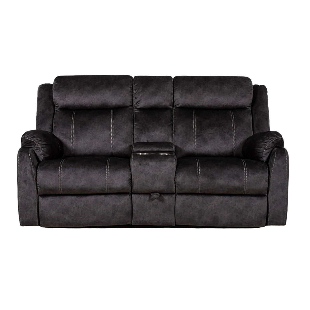 Sonet Domino Recliner Reclining Loveseat | 2 Pieces | Fabric | Living Room
