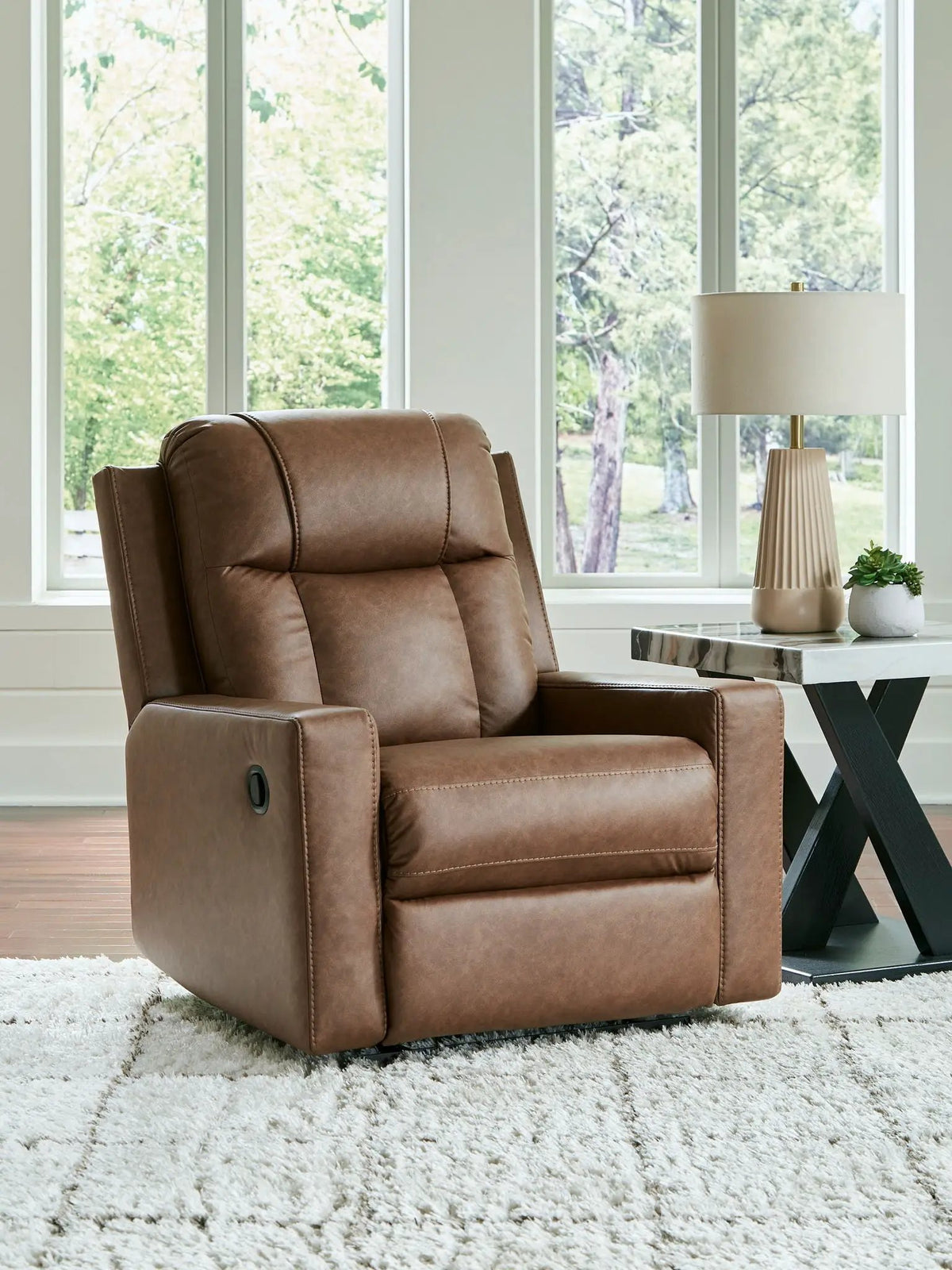 Mackmenville Zero Wall Recliner | Classic Versatile Style | Everyday Relaxation | 36 Inch Length