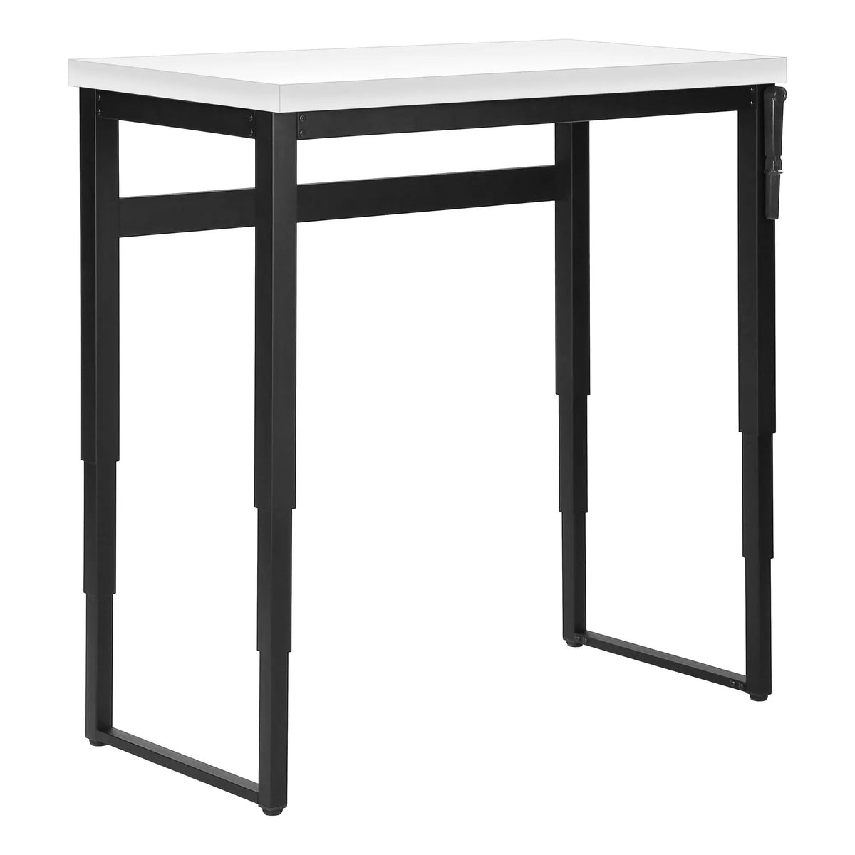 Adjustable Standing Computer Desk | 47.25 Inch Width | Thick Panel Tabletop | Contemporary Design