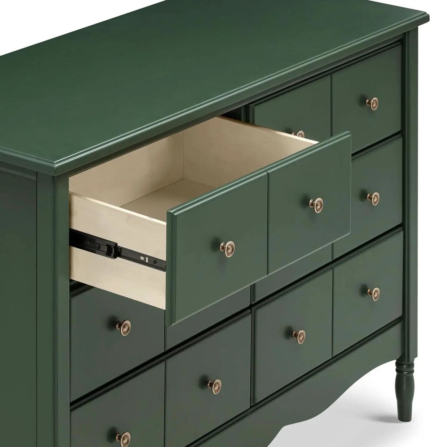 Liberty Forest Green Six Drawer Dresser With Knobs from PriceLows™
