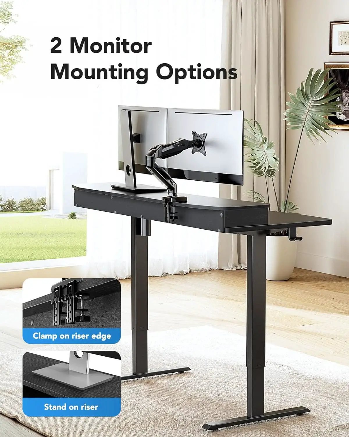 48 Inch Electric Standing Desk With Height Adjustable from PriceLows™