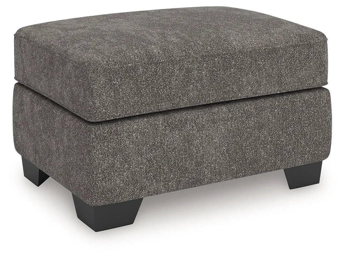 Accent Ottoman | Graphite | Contemporary Design | Oversized