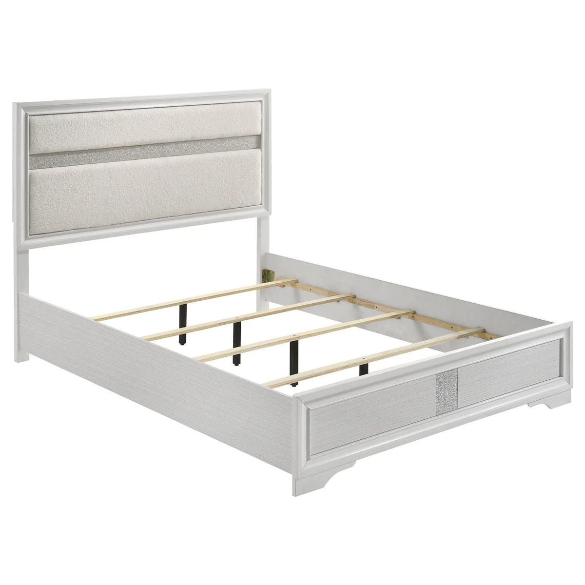 Miranda 4-piece Full Bedroom Set (Style 2) | 4-Piece Set | Bedroom Furniture | White