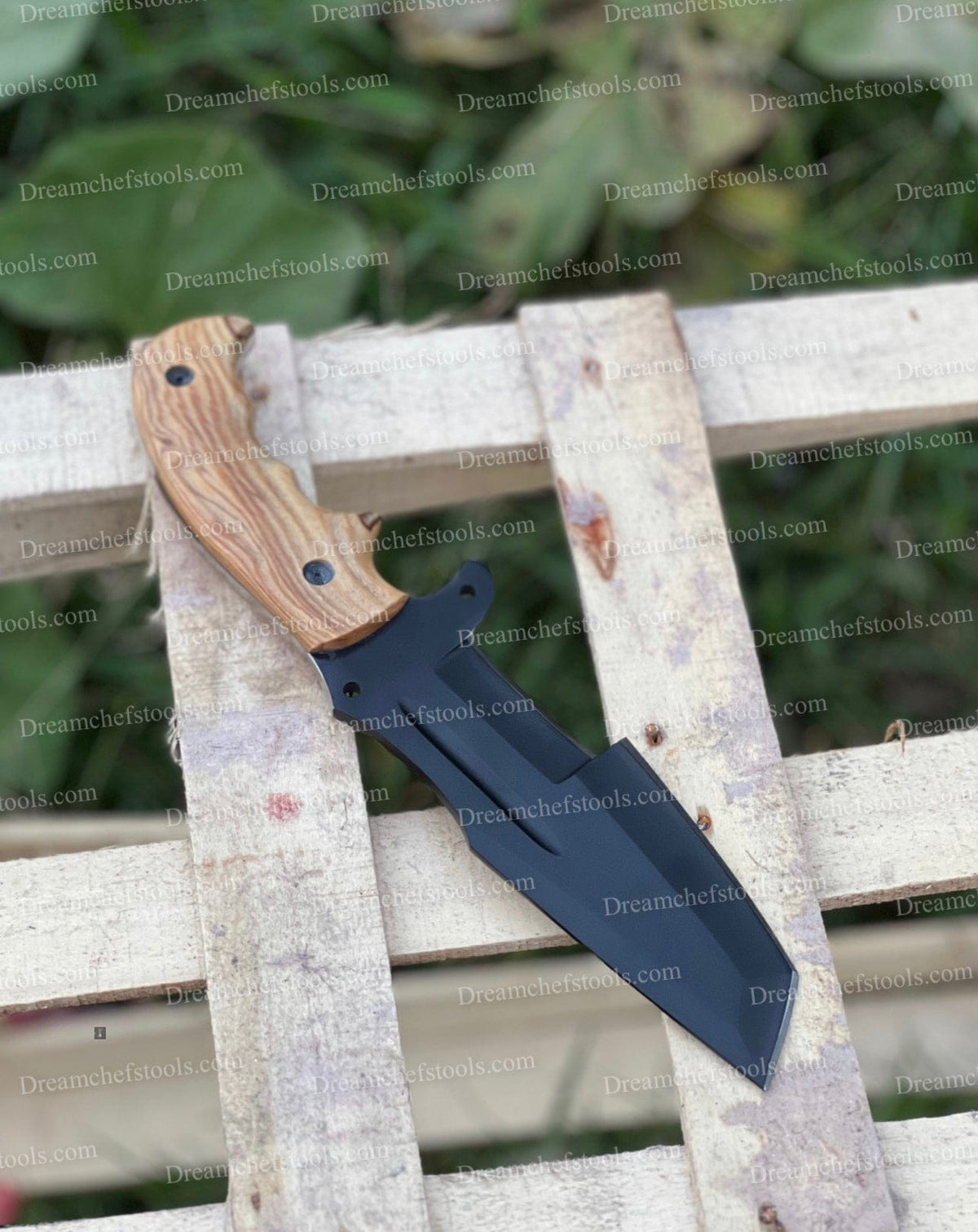 Handmade d2 powder coat tracker knife | Hunting & Survival Knife | Home Use | Home