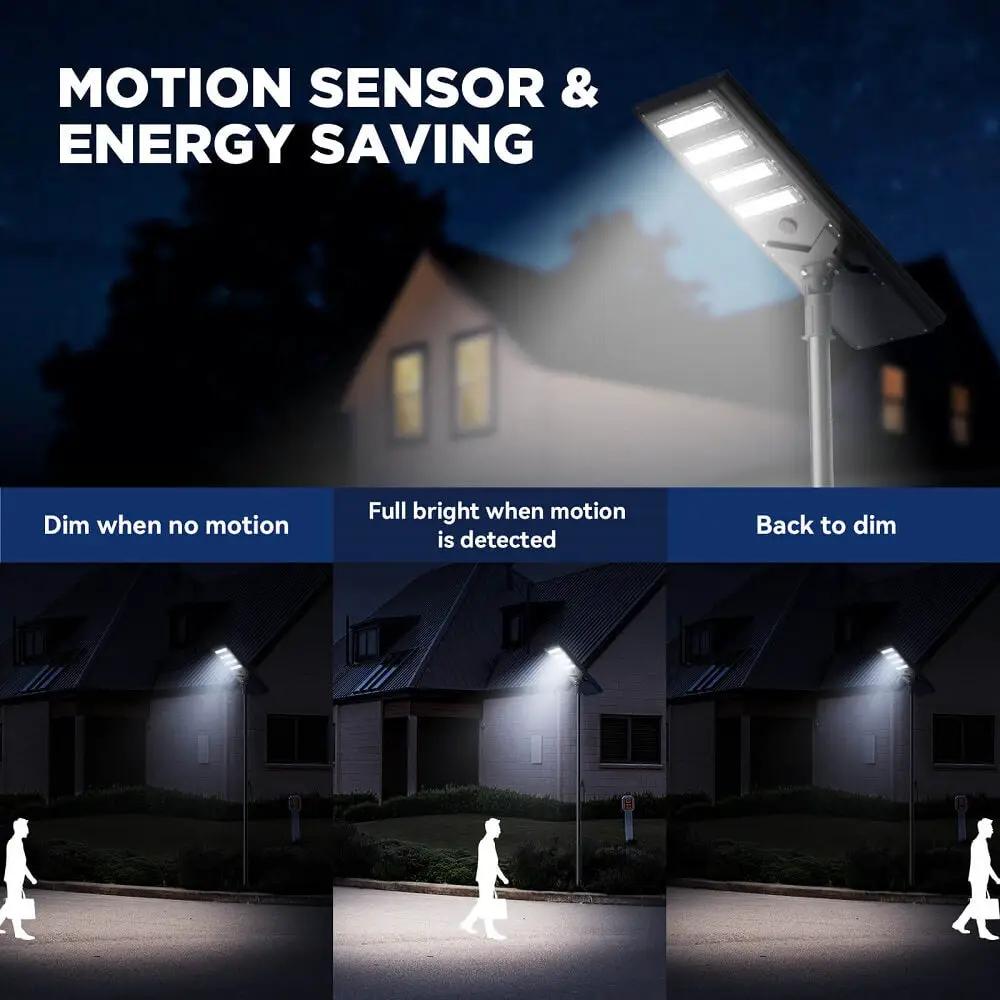 Commercial Solar Led Parking Lot Light | Ip65 Weatherproof | 5 Year Lifespan