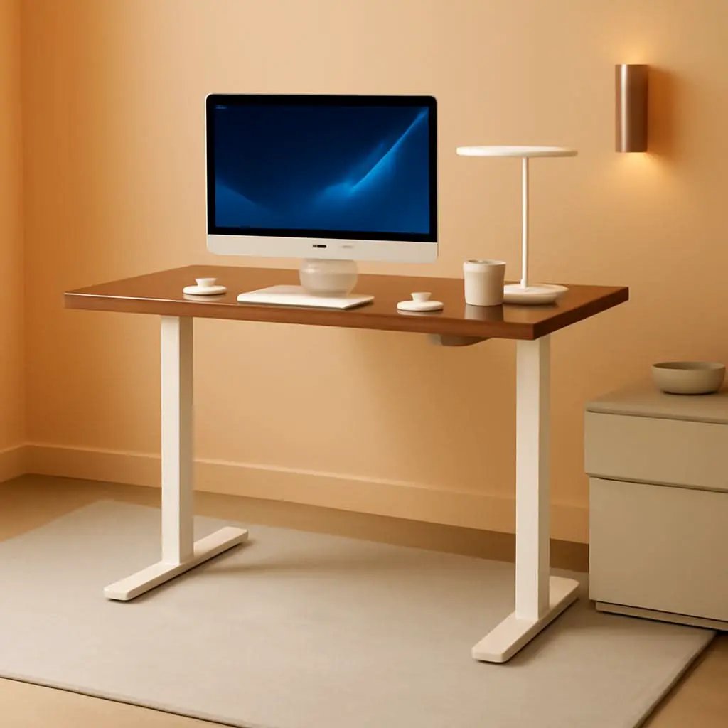 60 Inch Electric Height Adjustable Desk For Home Office from PriceLows™