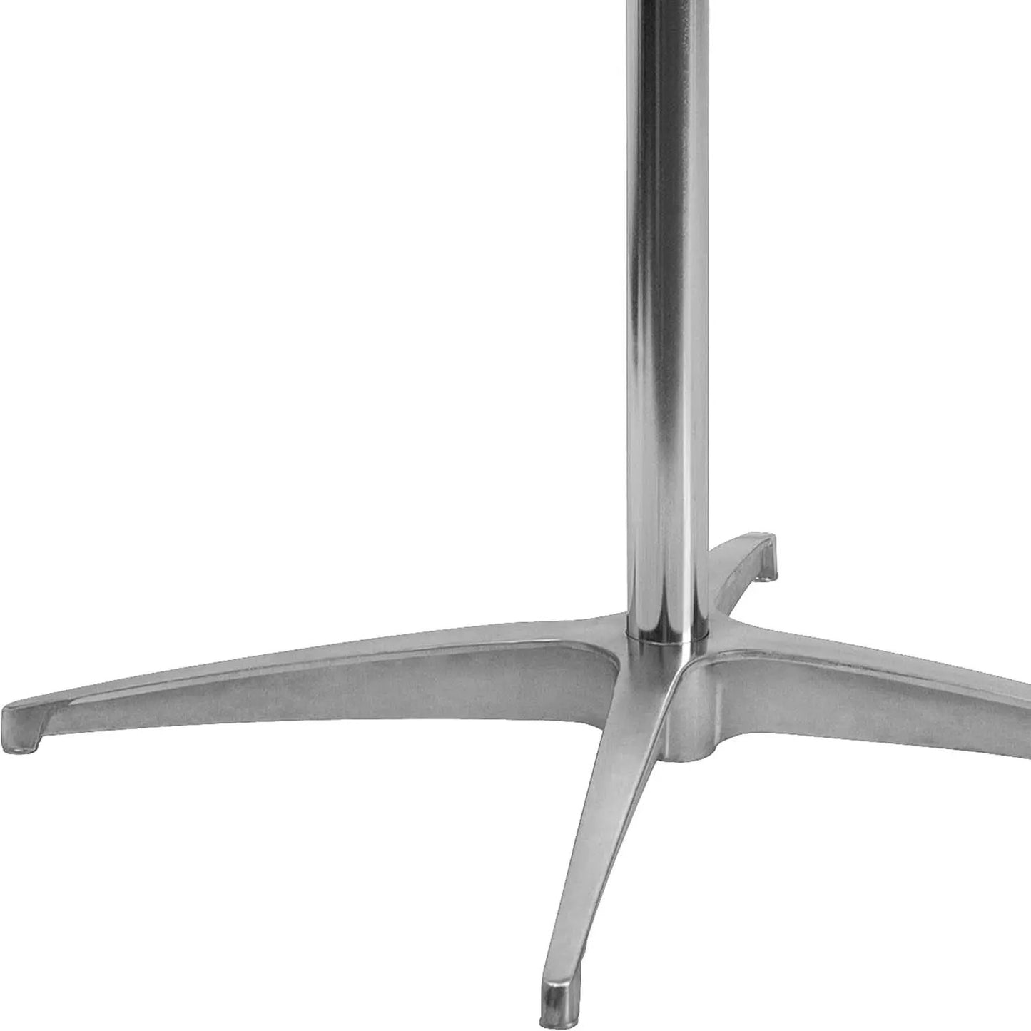 Natural Birch Wood Round Cocktail Table Adjustable from PriceLows™